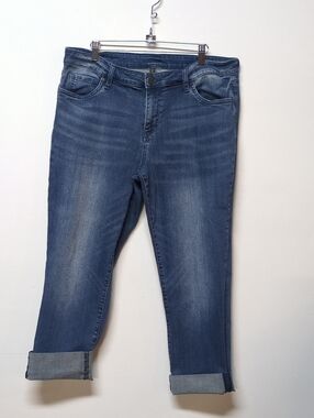 Kut from the Kloth Ankle Straight Leg Jeans Size 16